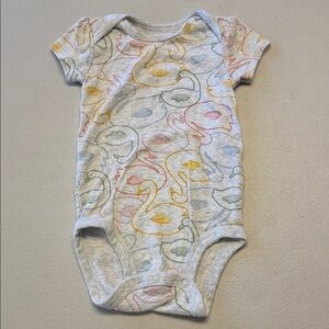 Carter’s Swan Themed Bodysuit